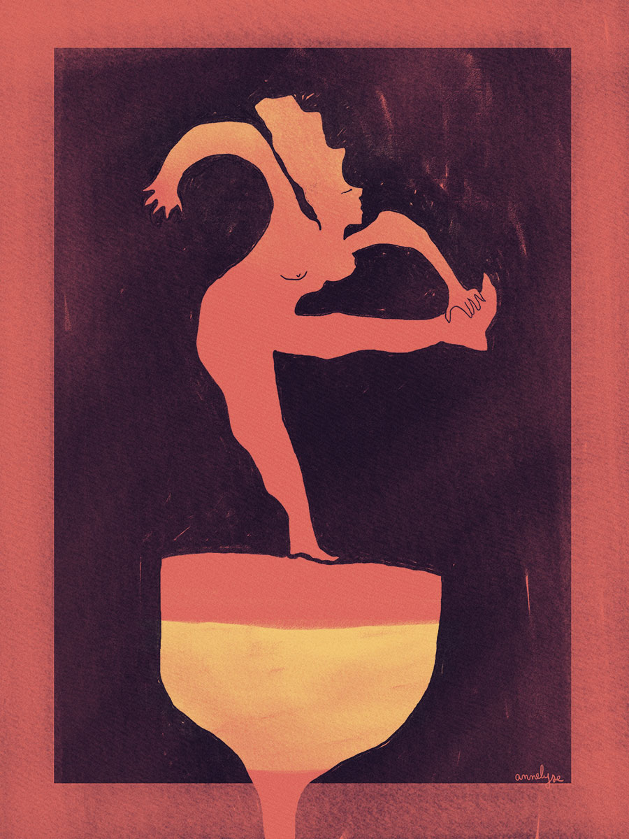 illustration "Danser" par annelyse
