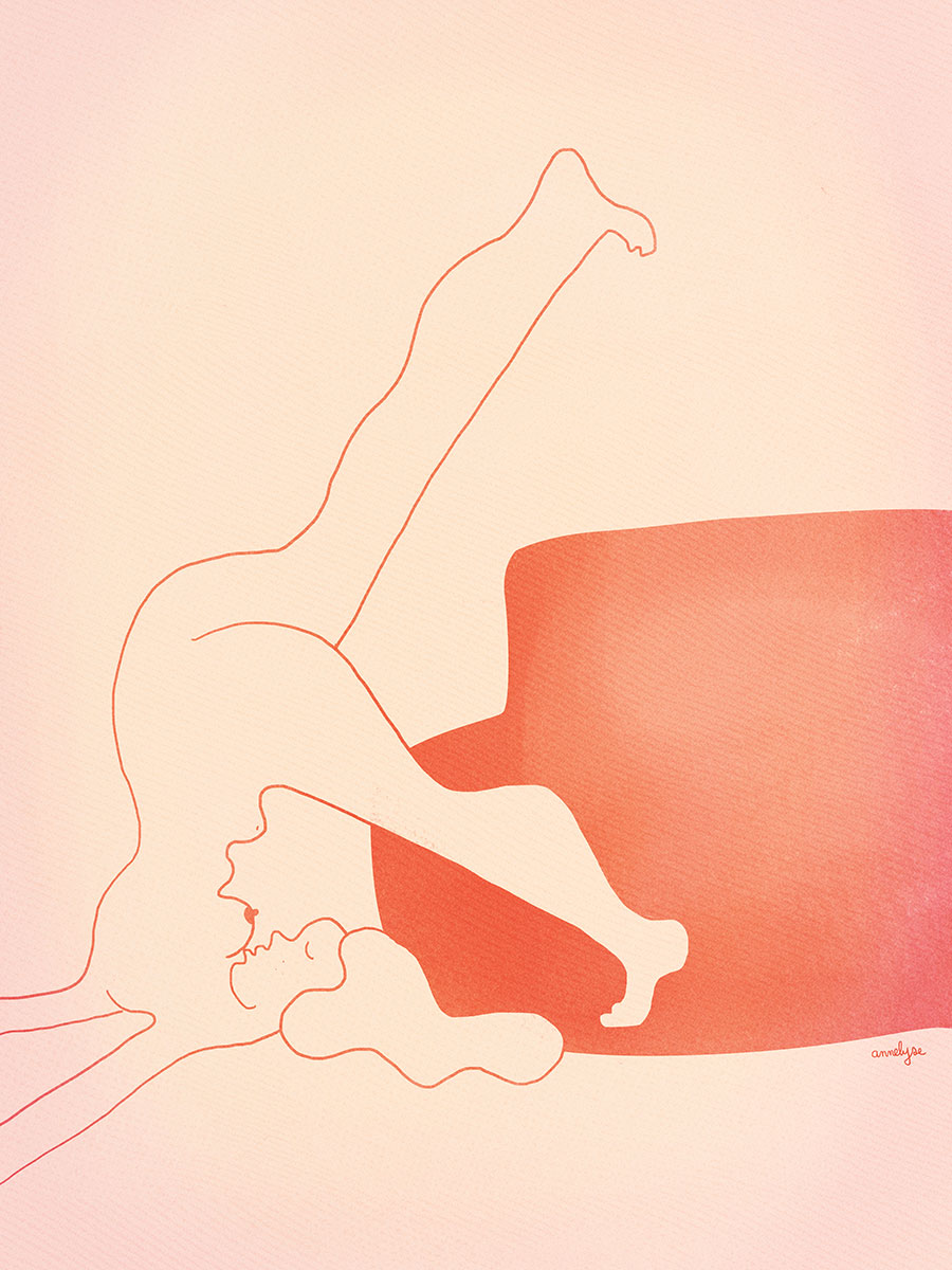 Illustration "Je suis flexible" par annelyse